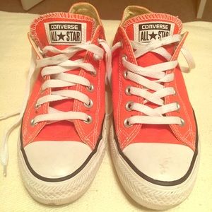 Orange Chuck Taylors